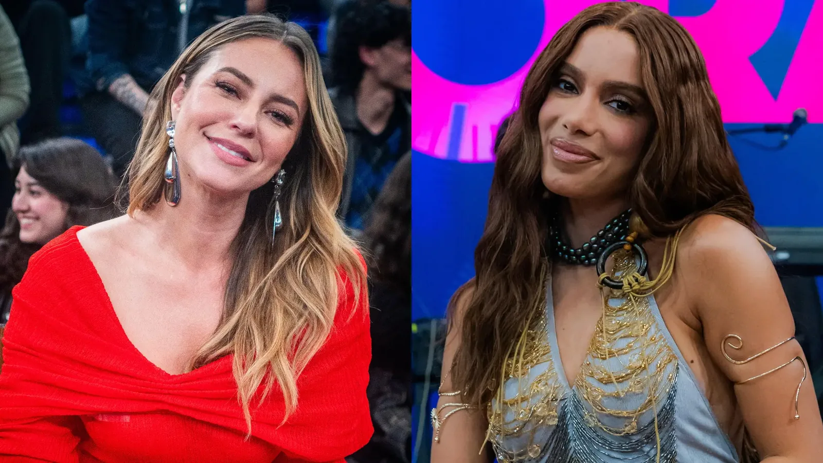 Paolla Oliveira apoia Anitta no novo posto da Grande Rio